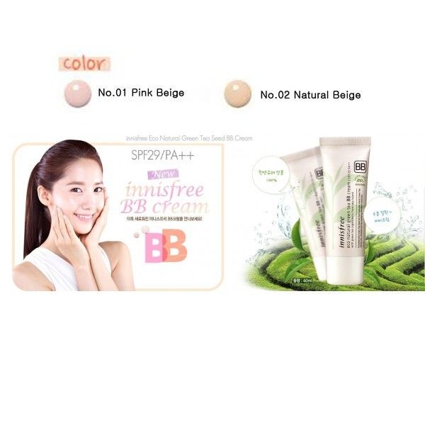 INNISFREE Eco Natural Green Tea BB Cream SPF29 PA++﻿