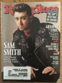 SAM SMITH Rolling Stone MAGAZINE  Feb  2015