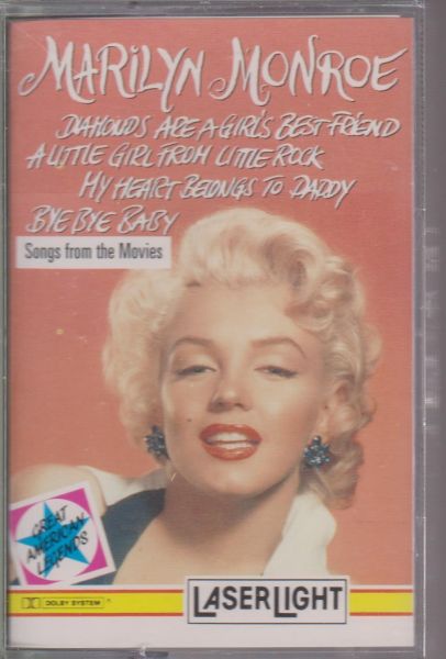 Marilyn Monroe Songs from the movies CassetteTape K7