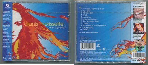 ALANIS MORISSETTE - Under rug swept - EU CD