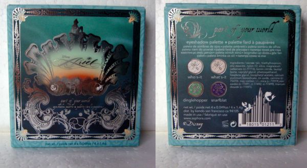 SEPHORA DISNEY COLLECTION - ARIEL Part of Your World EYE SHA