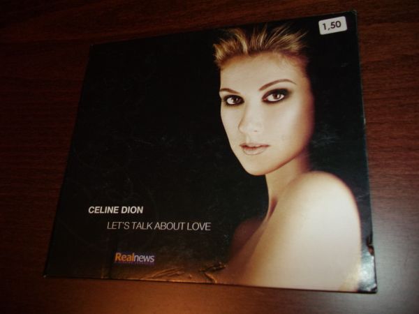 CELINE DION LET'S TALK ABOUT LOVE PROMO 1997 digipack