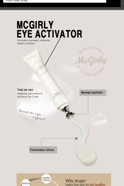 TOO COOL FOR SCHOOL] MCGIRLY Eye Activator - 20ml