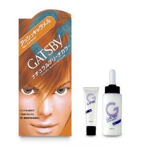 Gatsby Natural Bleach Color Ash Caramel