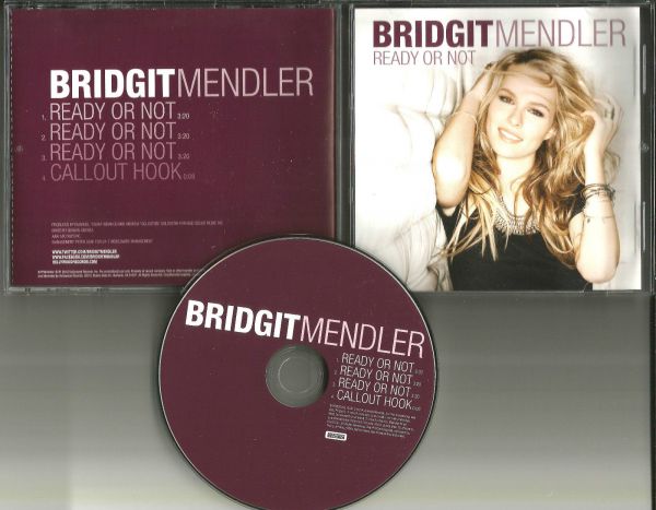 BRIDGIT MENDLER Ready of Not PROMO DJ CD single 2012 USA