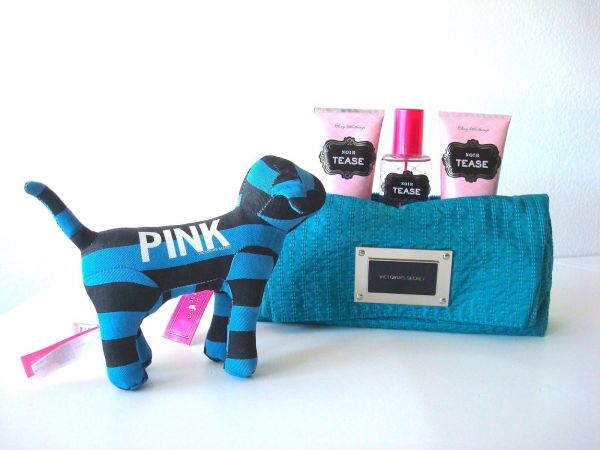 SEXY LITTLE THINGS NOIR TEASE BODY MIST,LOTION & WASH & DOG