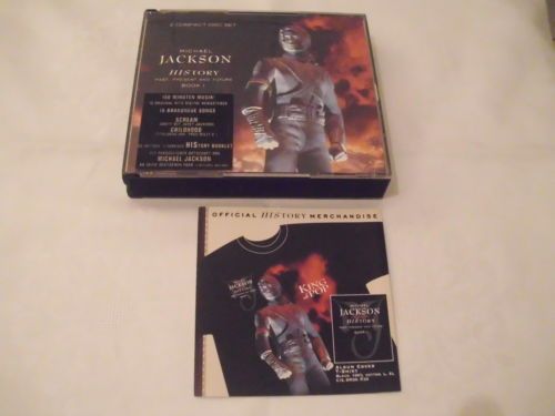 Michael Jackson History FIRST PRESS CD with Message from Mic