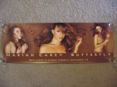 MARIAH CAREY Butterfly LONG album STORE DISPLAY POSTER two-s