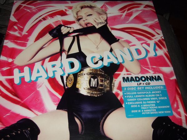 Madonna - Hard Candy 3LP+CD  vinyl COLOURED