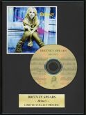 BRITNEY SPEARS - Framed Collectors Display Britney
