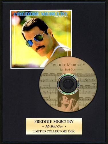FREDDIE MERCURY - Framed Collectors Display