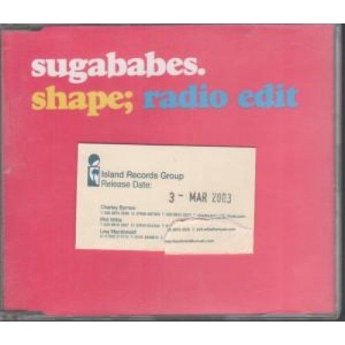 SUGABABES Shape CD