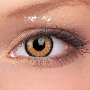 ColourVue Honey Glamour Coloured Contact Lenses