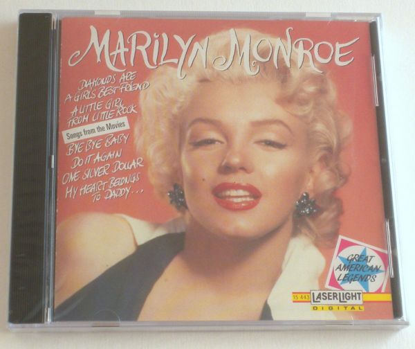 Marilyn MonroeSongs From the Movies CD