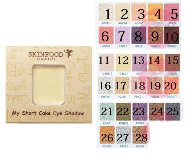 Skinfood - My Short Cake Eye Shadow (Cream Type)