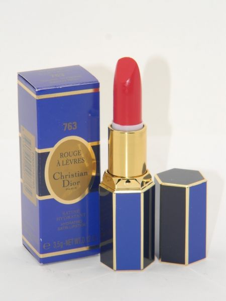 Dior Hydrating Satin Lipstick 763 Indian Red NIB