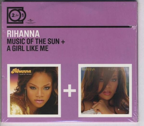 RIHANNA Music Of The Sun & A Girl Like Me DOUBLE CD