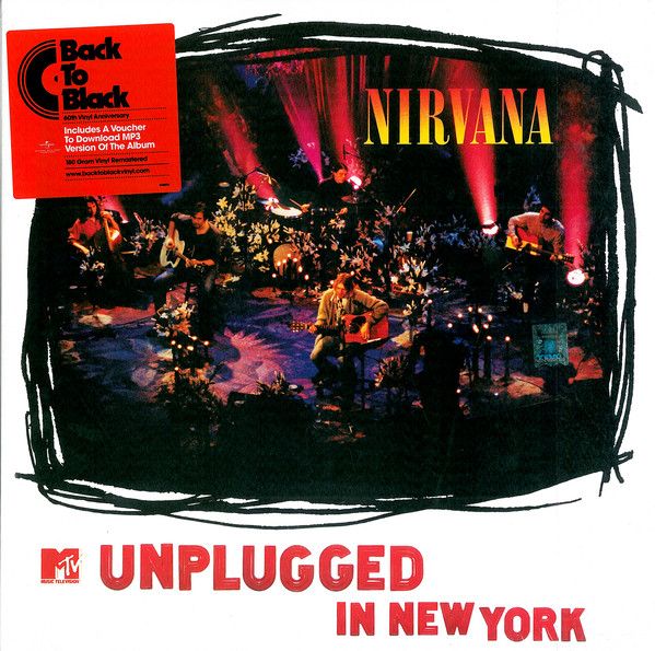 NIRVANA MTV UNPLUGGED IN NEW YORK Vinyl LP