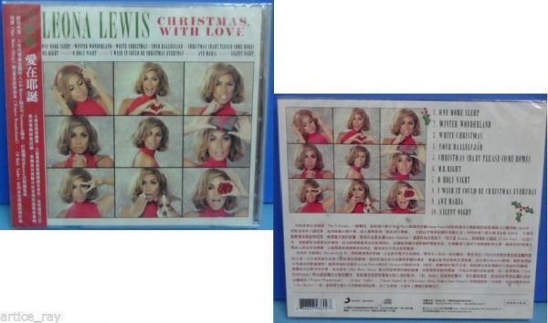 Leona Lewis: Christmas, with Love CD TAIWAN