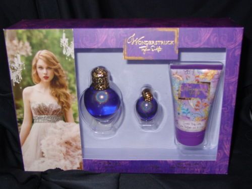 Taylor Swift Wonderstruck Fragrance Gift Set Lot of 3