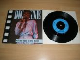 DIONNE WARWICK ALL THE LOVE IN THE WORLD 7" VINYL