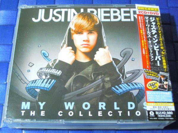 JUSTIN BIEBER MY WORLDS THE COLLECTION Japan 2CD+DVD