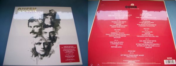 QUEEN - QUEEN FOREVER - LIMITED EDITION 180 GRAM 4 LP