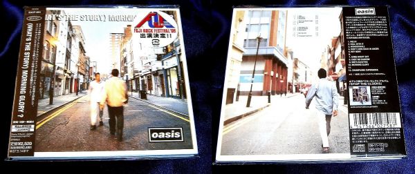 OASIS WHAT'S THE STORY MORNING GLORY JAPAN MINI LP CD
