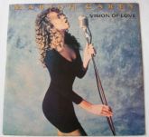 MARIAH CAREY UK 1990 12" Single VISION OF LOVE