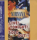 Nirvana ‎– Live Tonight ! Sold Out !! Laserdisc Japan