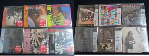 BON JOVI - MINI LP - 6 CD JAPAN SET