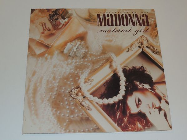 MADONNA material girl 12" RECORD 1985