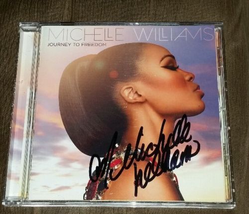 Michelle Williams Journey to Freedom CD AUTOGRAFADO