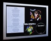 SAM SPARRO Black And Gold GALLERY QUALITY CD FRAMED DISPLAY-