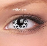 ColourVue White Leopard Crazy Contact Lenses