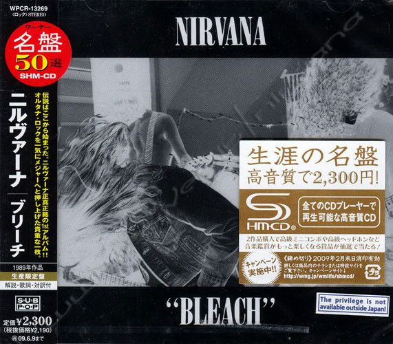 Nirvana Bleach  SHM-CD  JAPAN