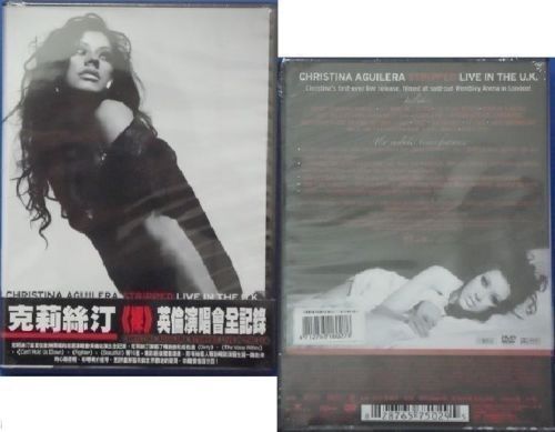 CHRISTINA AGUILERA Stripped-Live In The U.K Taiwan  DVD