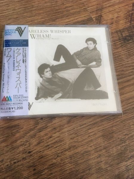 WHAM! - Careless Whisper JAPAN CDV George Michael