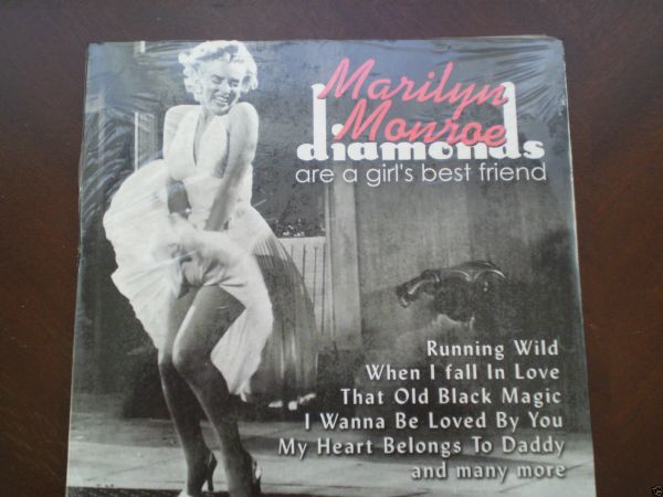 MARILYN MONROE DIAMONDS ARE A GIRL'S BEST FRIEND CD