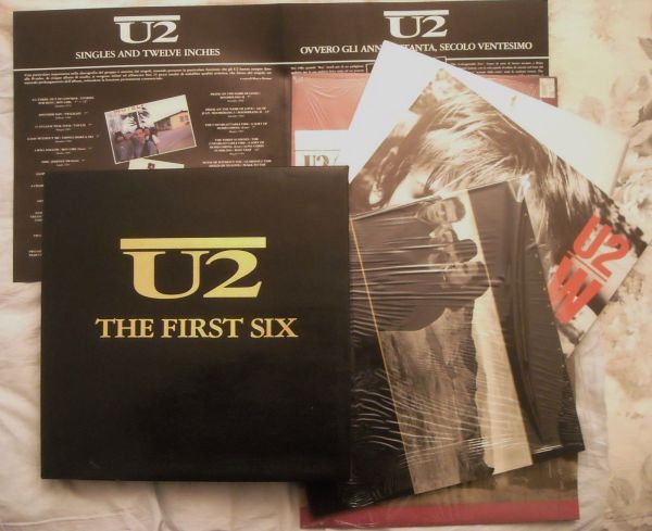 U2 - THE FIRST SIX - 6 LP + BOX + POSTER