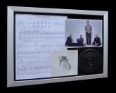COLDPLAY Scientist LIMITED Nod CD MUSIC FRAMED DISPLAY!