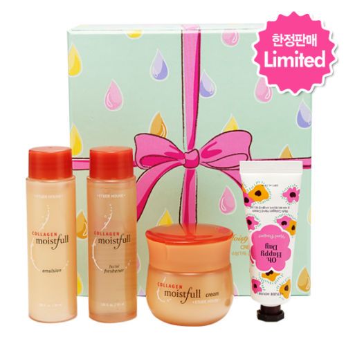 Etude House moistfull Collagen Cream Special Set 60ml+50ml+50ml+25ml