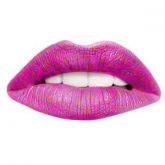 Pink Cheetah Print Temporary Lip Tattoo