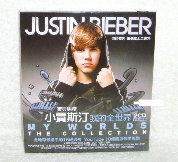 Justin Bieber My Worlds The Collection Taiwan 2CD