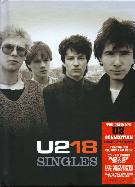 U2 ‎– U218 Singles CD + DVD