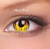 ColourVue Flame Hot Crazy Contact Lenses