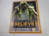 JUSTIN BIEBER BELIEVE ALL AROUND THE WORLD tour Program Book