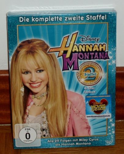 MILEY CYRUS - HANNAH MONTANA - 2º TEMPORADA COMPLETA  - DVD SPN