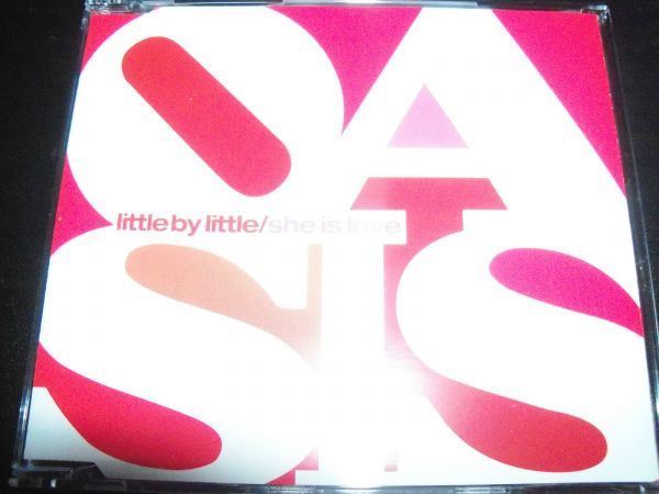 Oasis Little By Little / She Is Love Rare Australian CD Sing