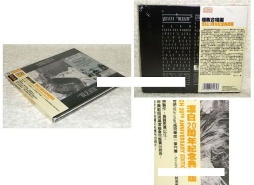 Nirvana Bleach 20th Anniversary Edition Taiwan CD